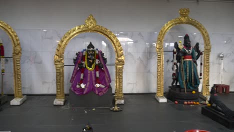 statues of hindu gods found in indian temple