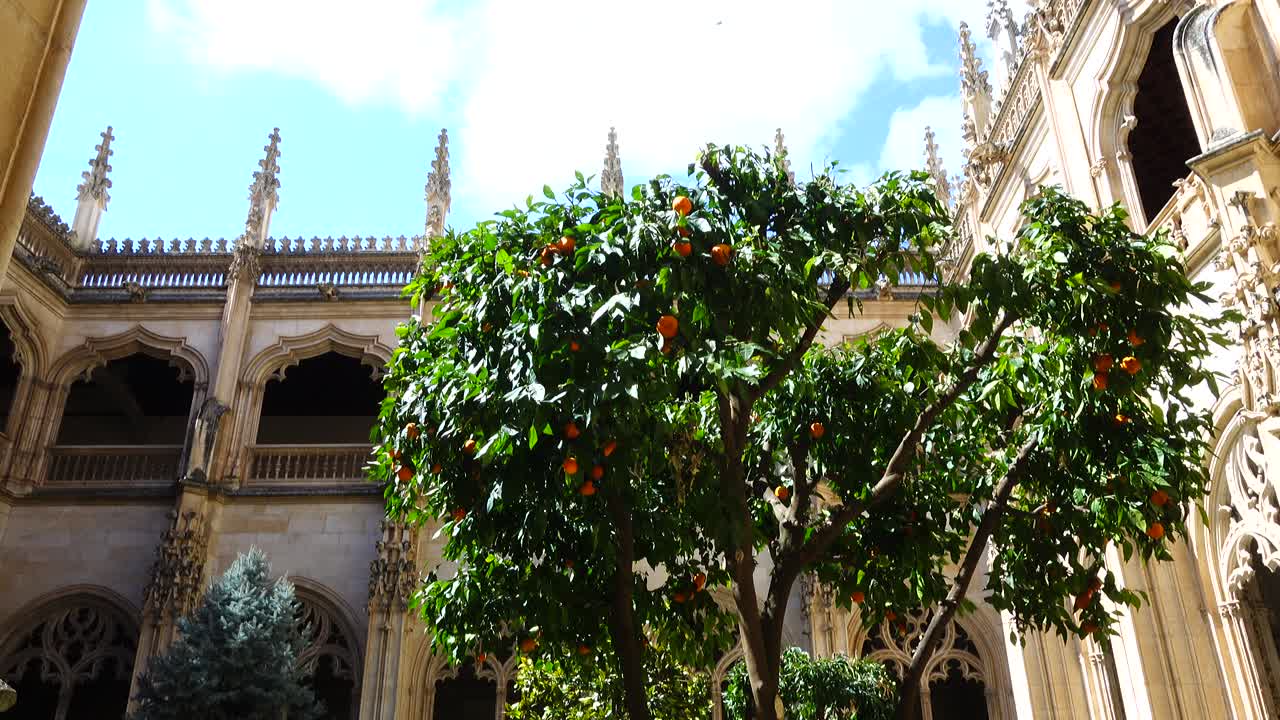 Il Monastero di San Juan de los Reyes a Toledo, Spagna. Riprese in Spagna.