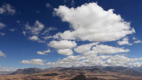 Static-shot-of-clouds-over-valley