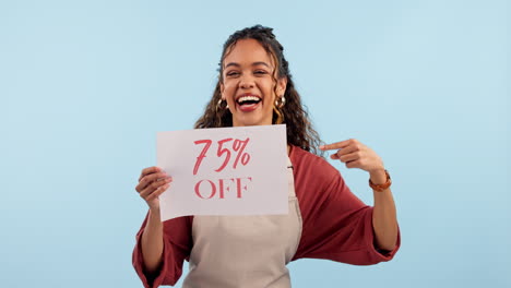 Woman-is-excited-about-discount