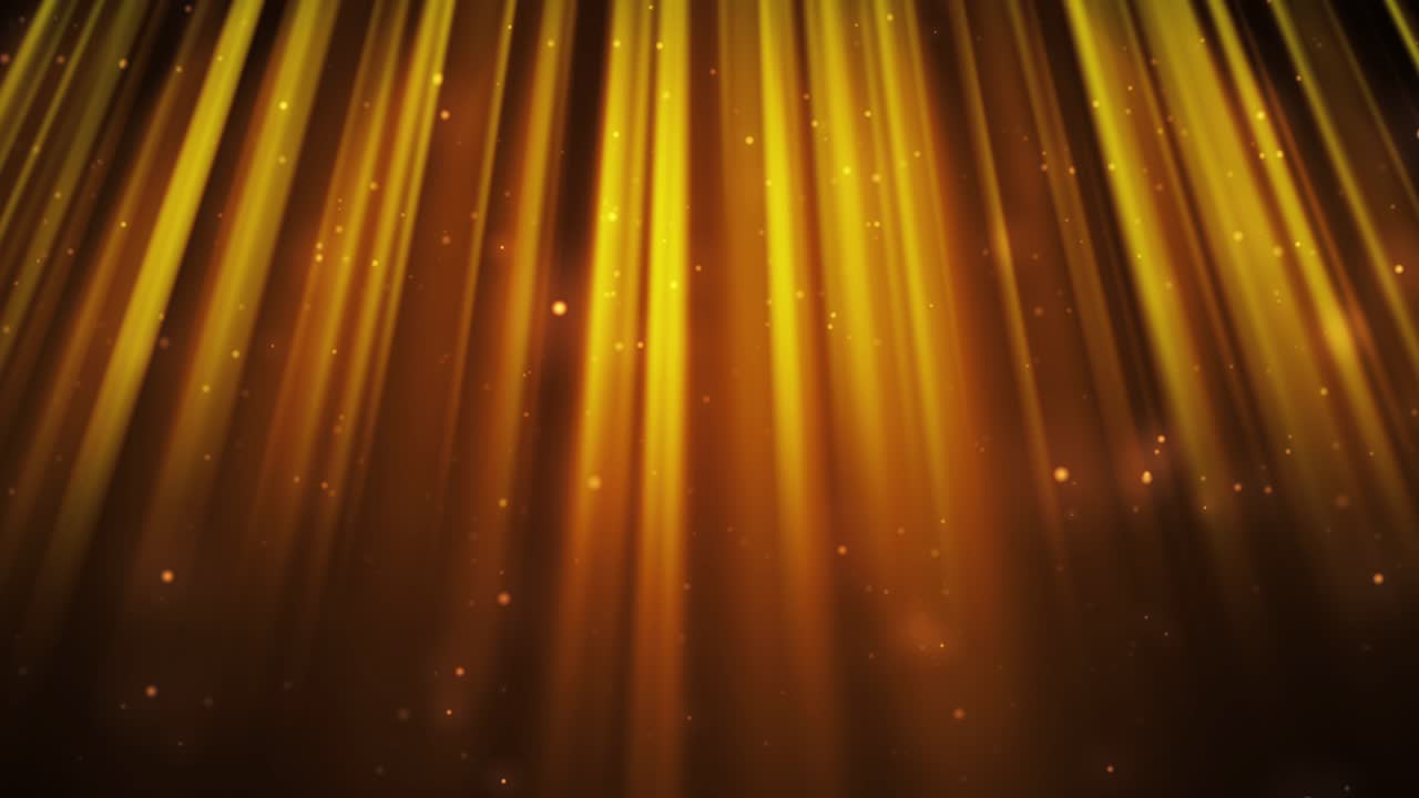 Golden Light Rays Background
