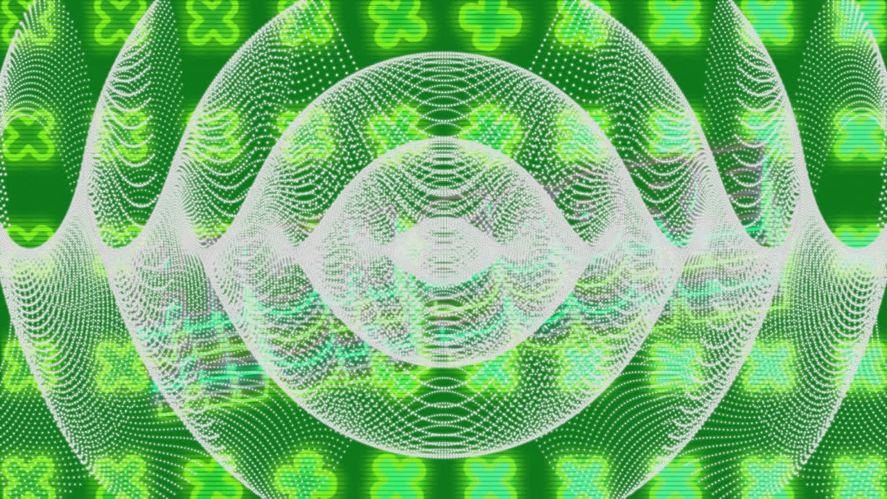 animación de texto de alta puntuación sobre formas