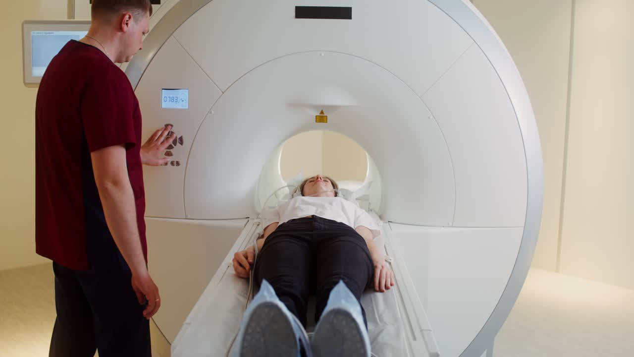 procedimiento de exploración por resonancia magnética