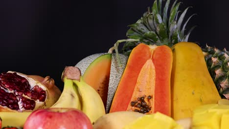 a vibrant assortment of various fresh fruits