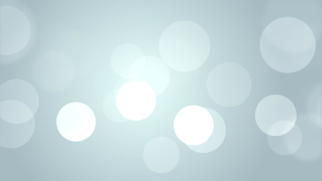 추상적인 색 보케 배경 루프는 보케 서클 애니메이션 배경을 보여줍니다.