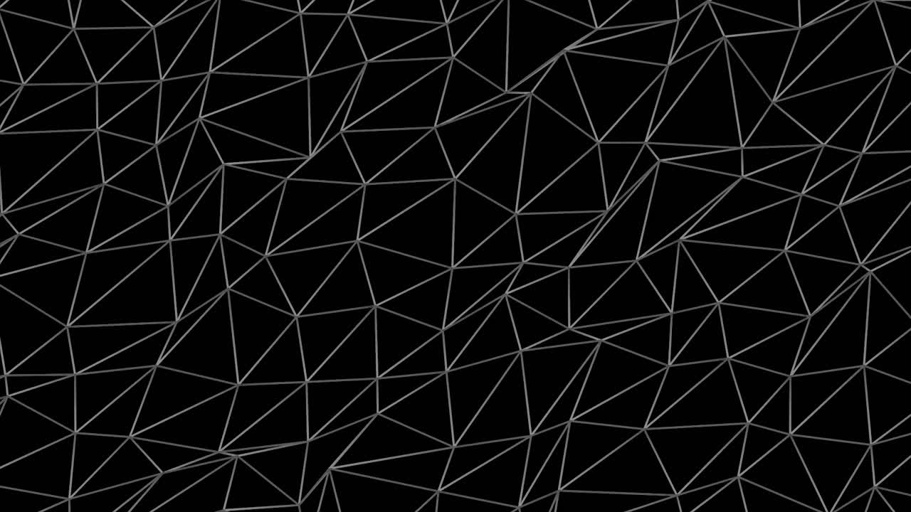 Abstract Triangular Mesh Pattern