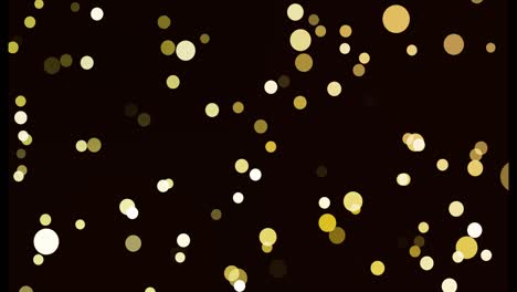 golden highlights, shimmer in bright yellow and white against a black background, creating a festive mood
