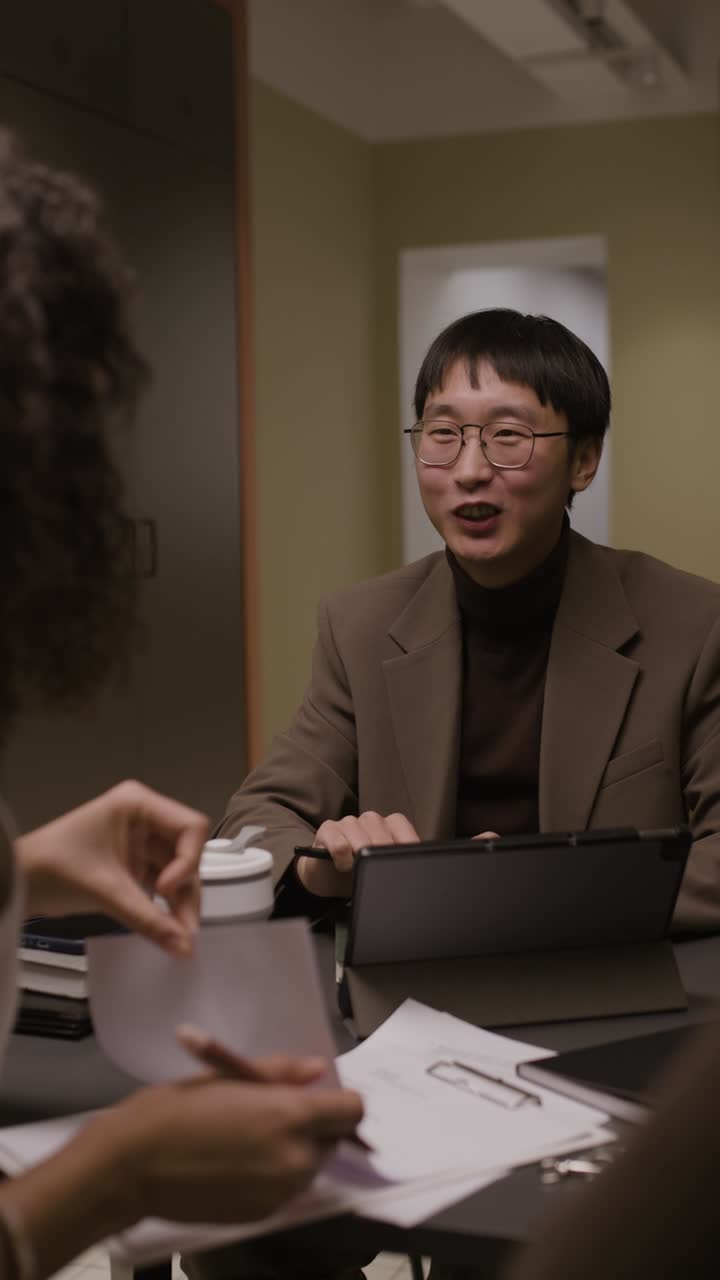 Business Meeting in Progress