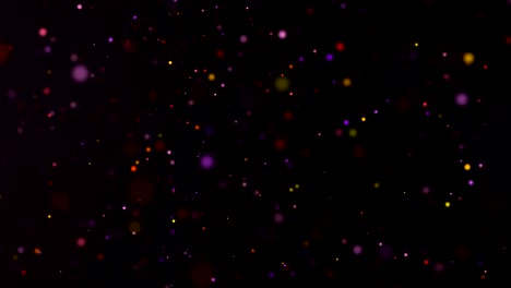 las partículas abstractas de fondo. bucle
