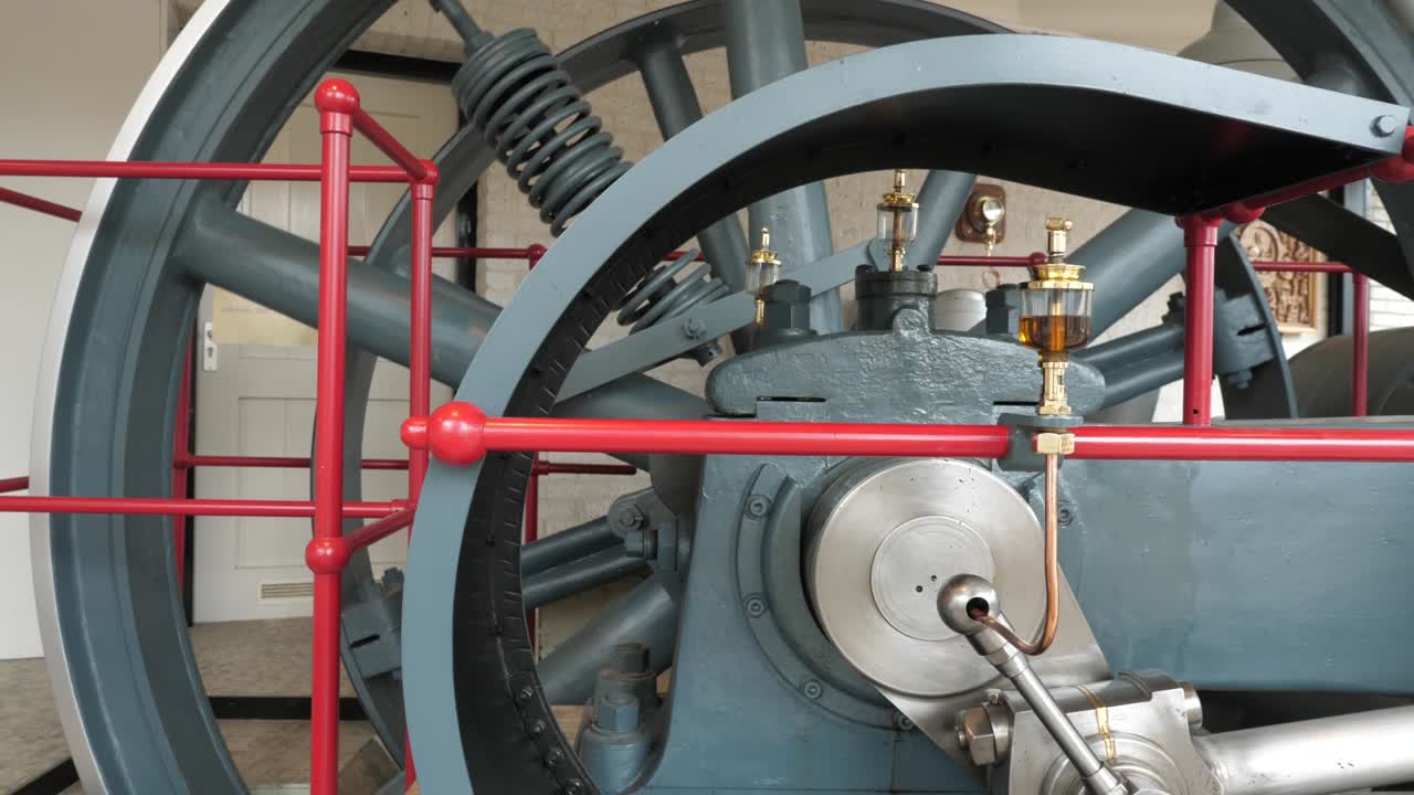 Steam Engine called 'De witte olifant' in a place called Beltrum in the Netherlands