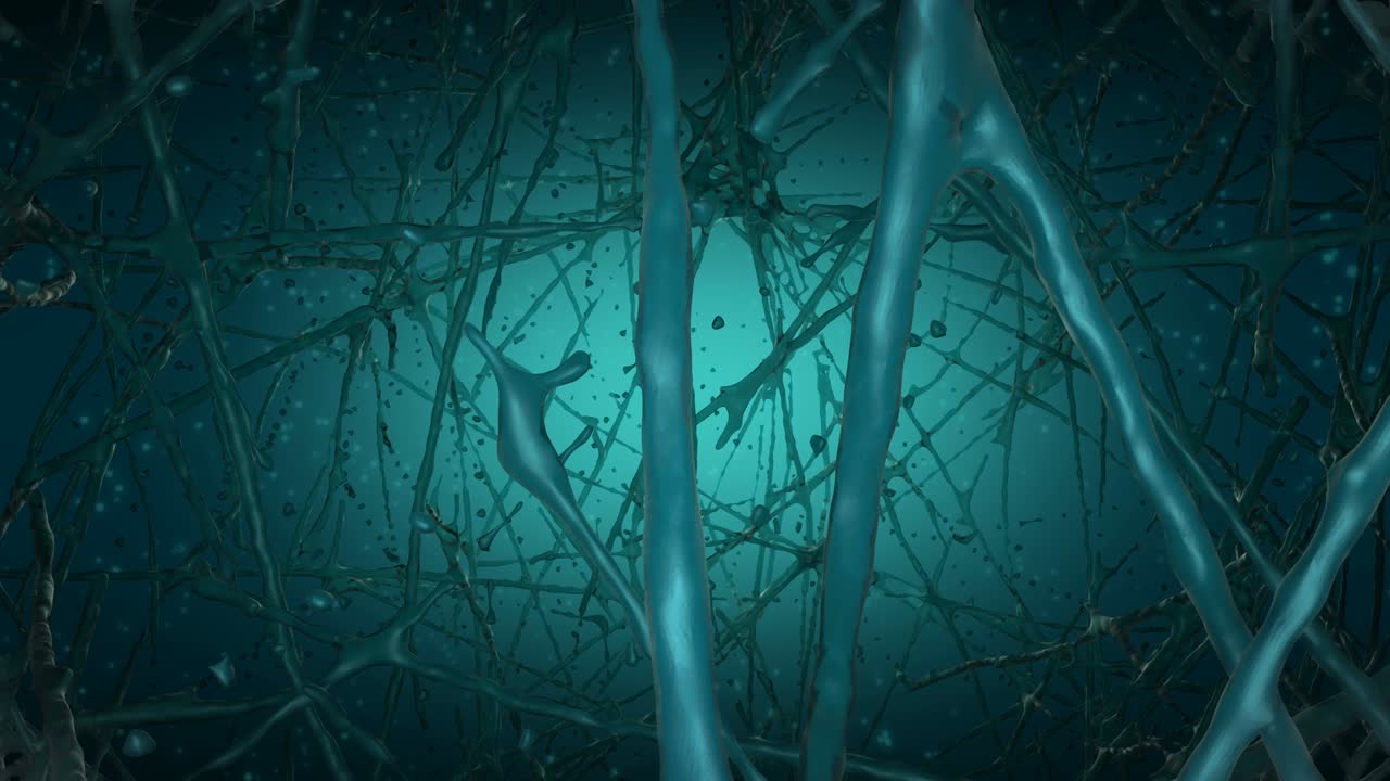 fondo de bucle biológico verde.