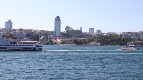 Fähre-Bosporus-Blaues-Wasser