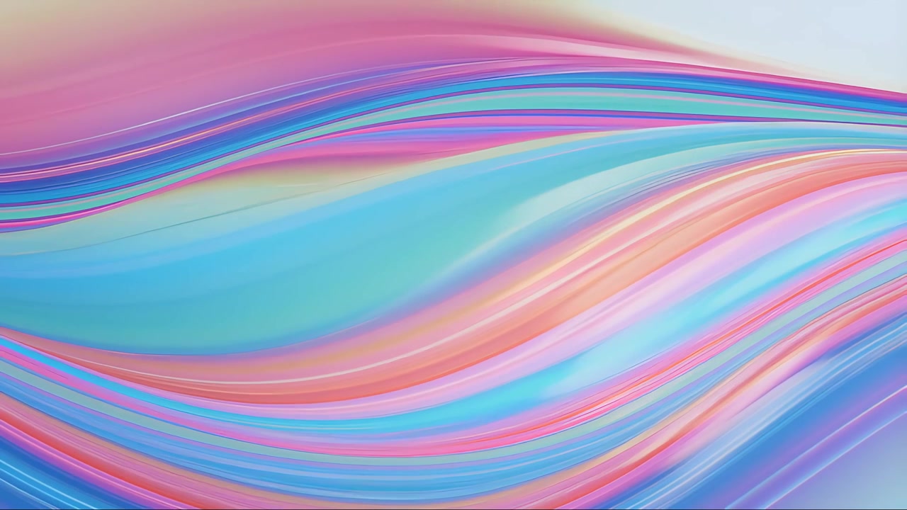Abstract Fluid Motion Background 4K