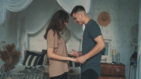 Romantic-Couple-Dancing-At-Home