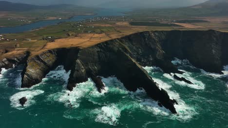 portmagee cliffs, kerry, ireland, march 2022