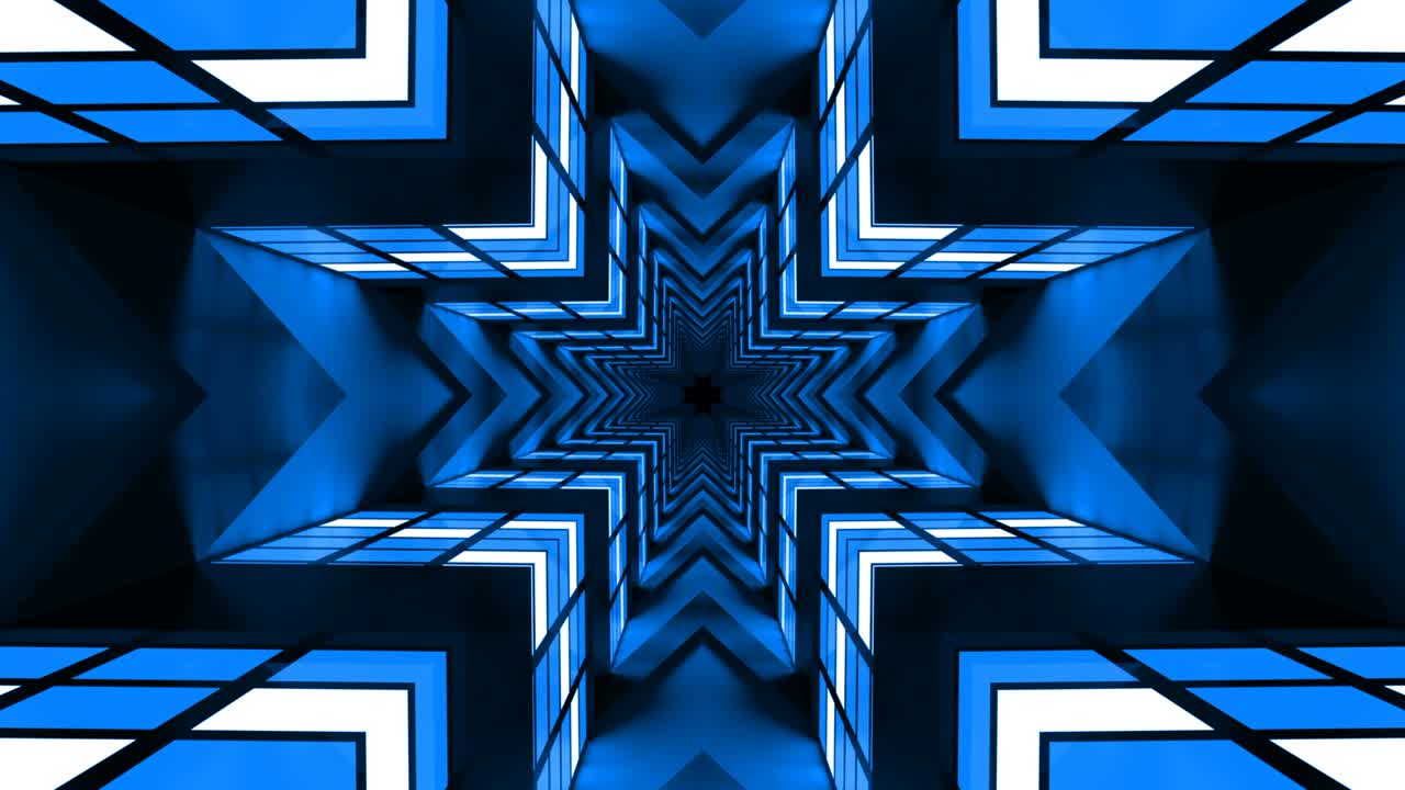 azul futurista en bucle sin fin