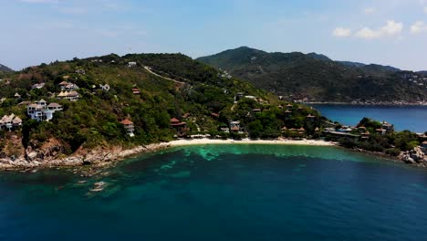 Sai-Daeng-Beach-Und-Aow-Leuk-Beach-Auf-Der-Insel-Koh-Tao,-Thailand