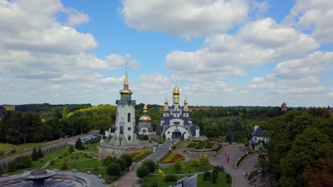 landscape park, church of st. eugene, aerial view 10