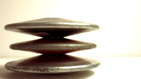 Close-up-of-discus-on-a-table