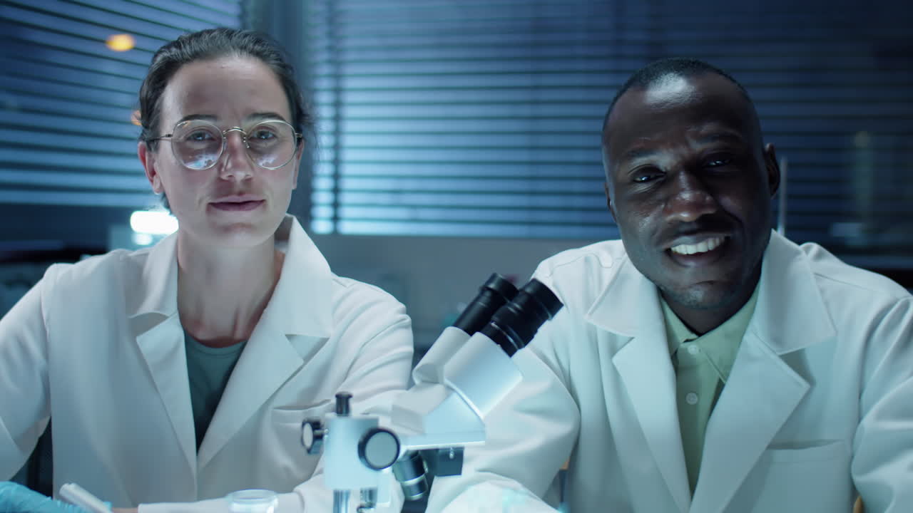 Portrait of Diverse Scientists in Laboratory