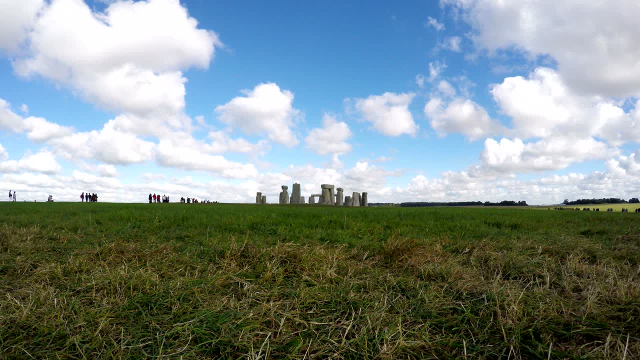 스톤헨지 (stonehenge), 살리스베리 (salisbury), 에임즈베리 (amesbury), 영국, 실시간