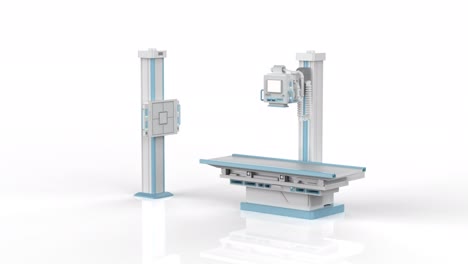 x-ray treatment with x-ray scanner machine