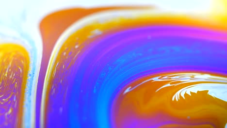 colors in motion, liquid effect, soap bubbles
