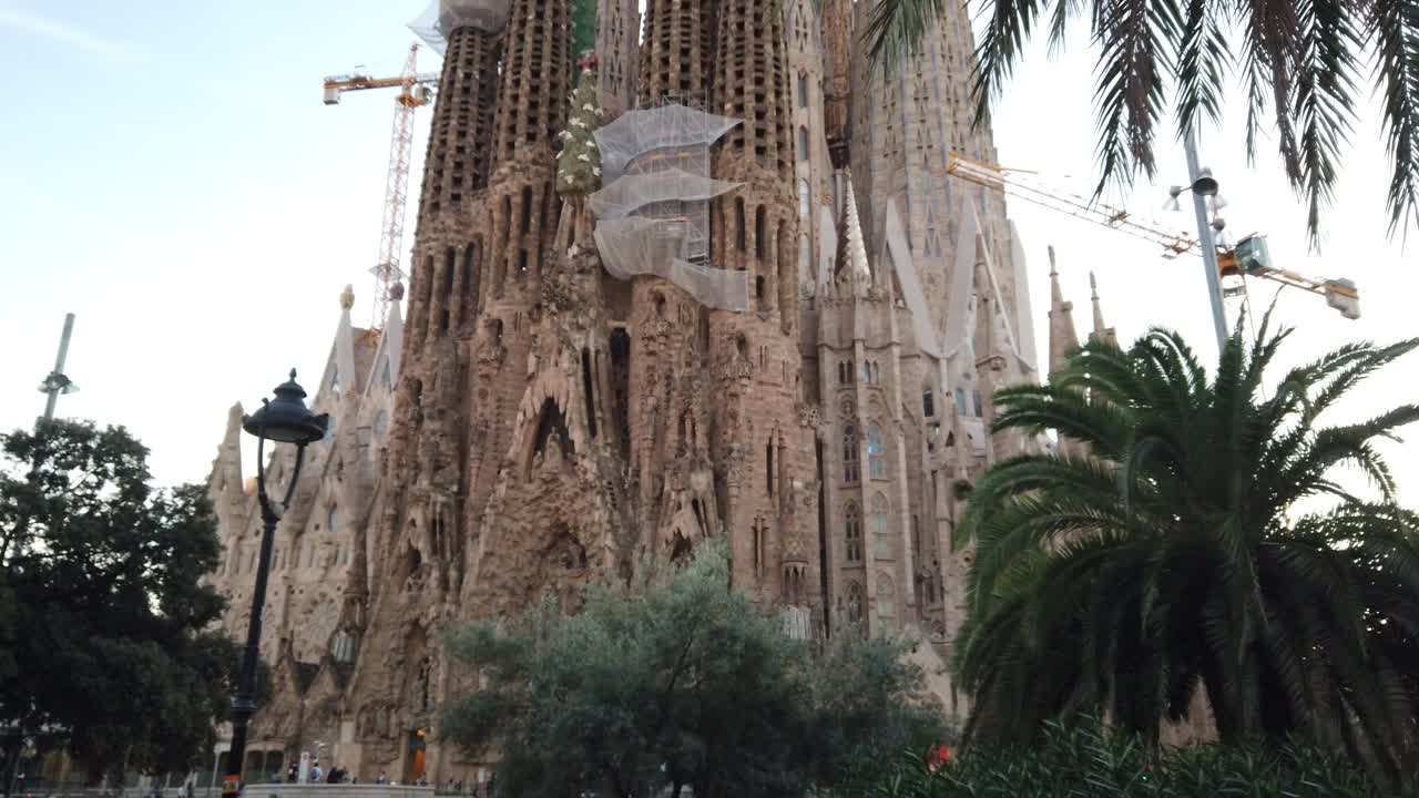 Barcelona's Sagrada Familia Church Artistic Architecture in Spain's Travel City