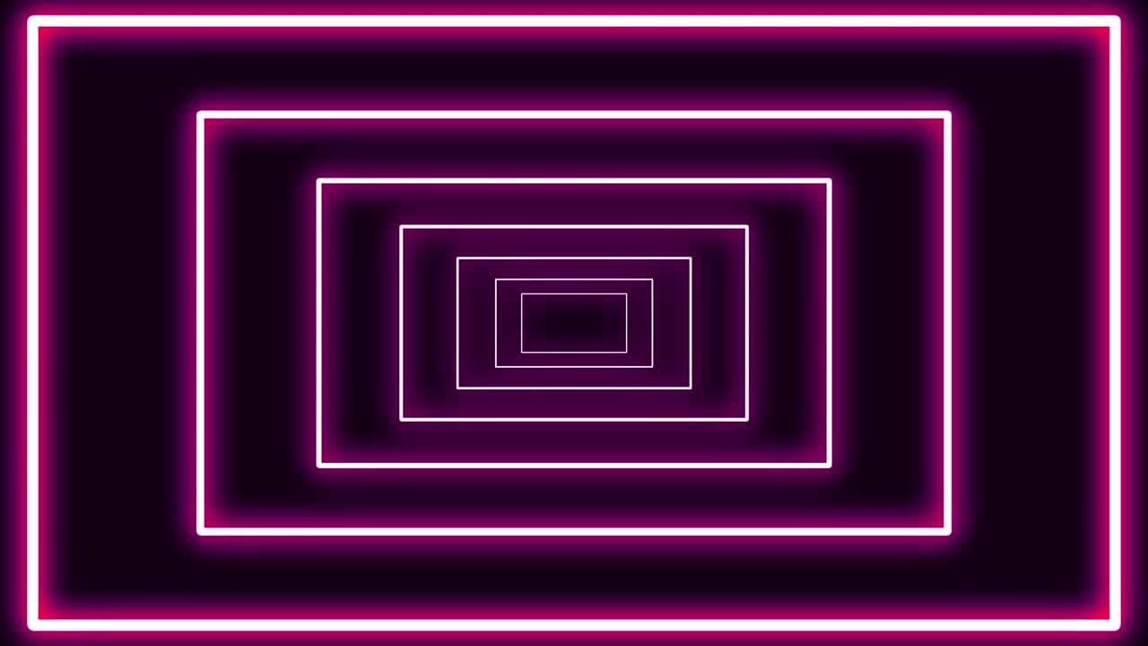 3d 렌더링, 추상적인 기하학적 배경, 형광 자외선, 반이는 네온 선, 터널, 다채로운 스트럼, 현대 다채로운 조명, 4k 애니메이션