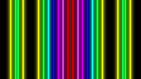 neon line illumination animation motion graphics