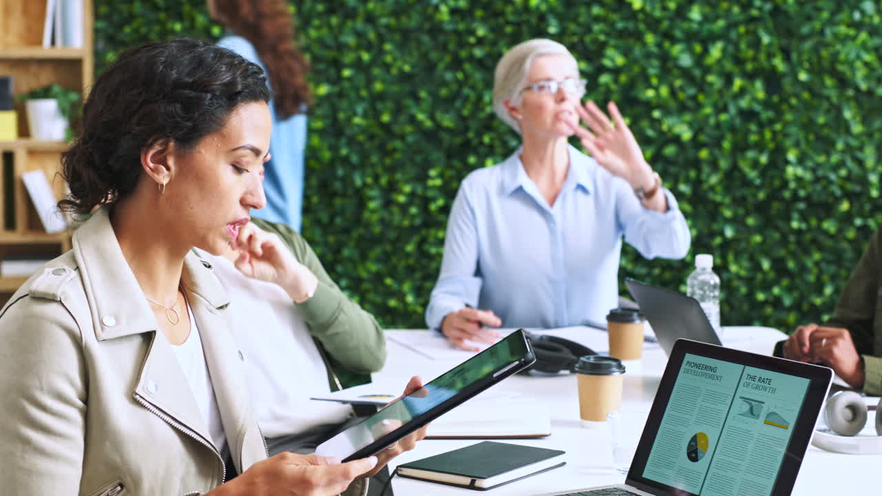 협업, 리더십 또는 사업 여성