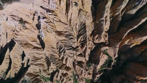 Overhead-View-Of-Rocky-Mountains-In-Lisbon,-Portugal