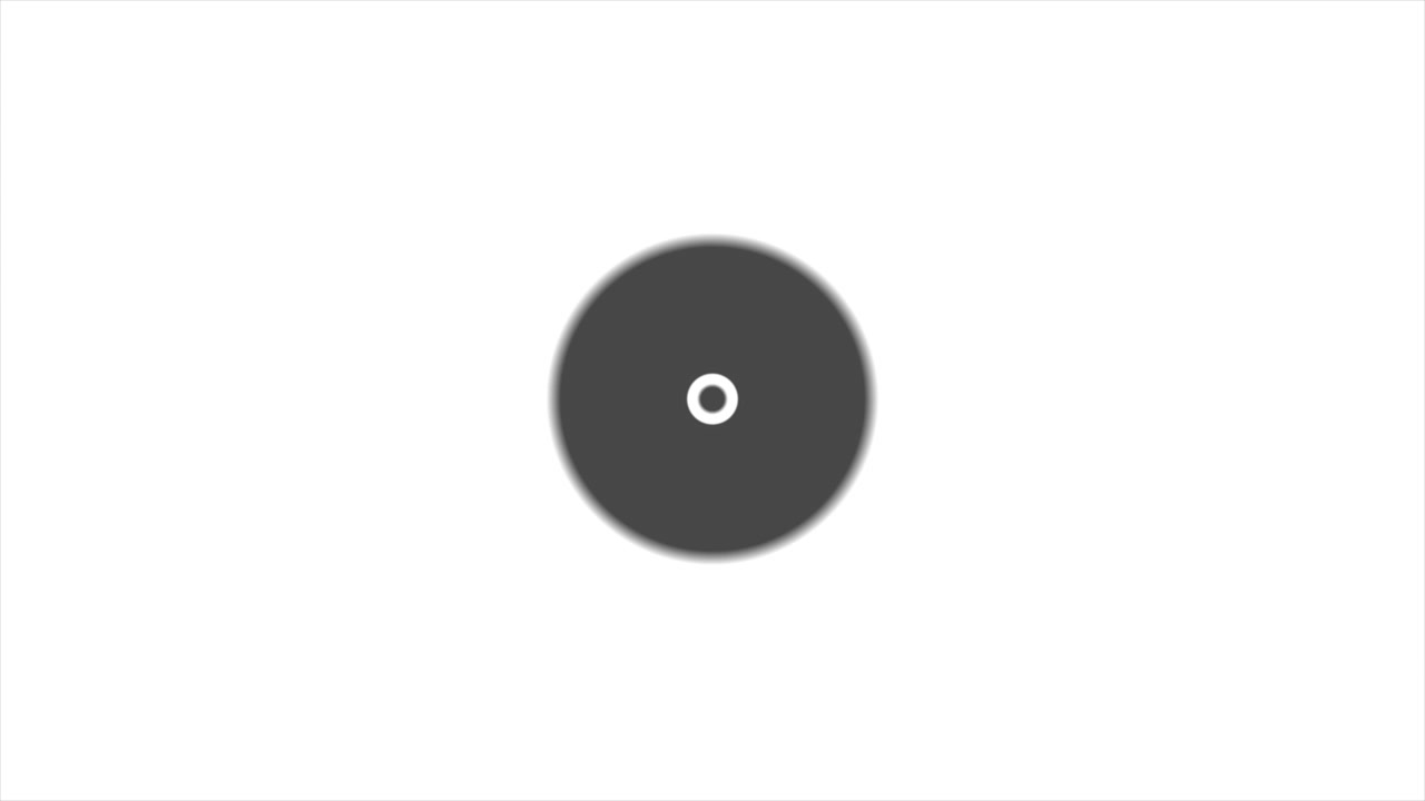 Abstract Animation of Expanding and Contracting Concentric Circles