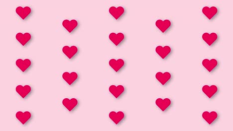 fondo de animación del latido del corazón (bucle sin costuras)