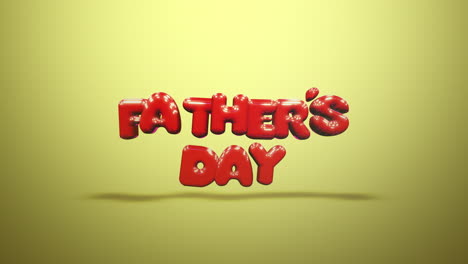 Vibrant-and-festive-Father's-Day-sign-on-yellow-background