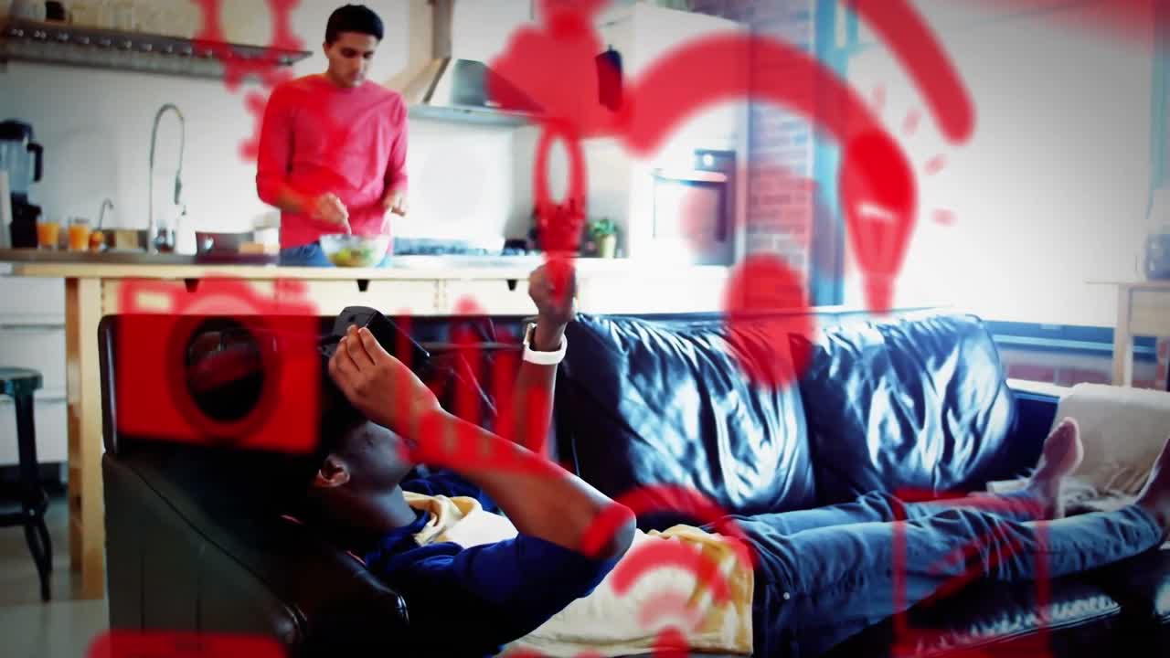 가상현실 인터페이스에 대한 그래프와 차트입니다.