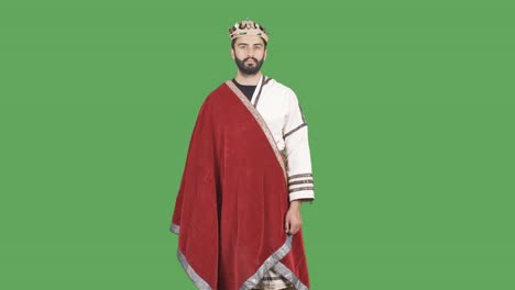 king of rome. medieval.green screen video.