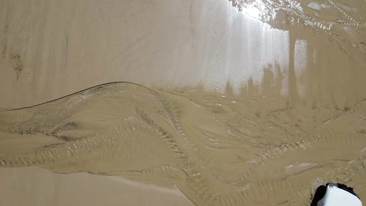 드론 촬영: 오스트레일리아 프레이저 섬에서 운전