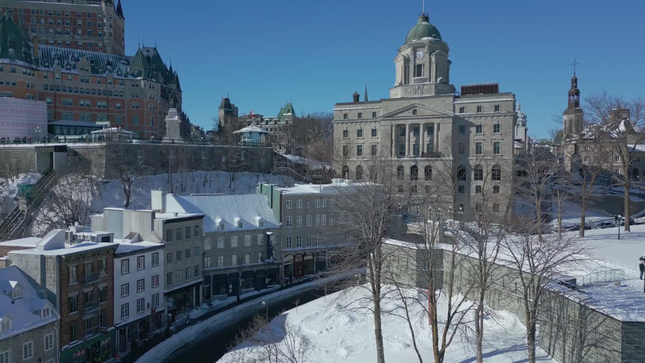 ciudad de quebec en invierno