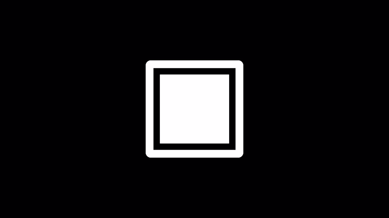 Simple wave icon square Transitions. 1080p - 30 fps - Alpha Channel (7)