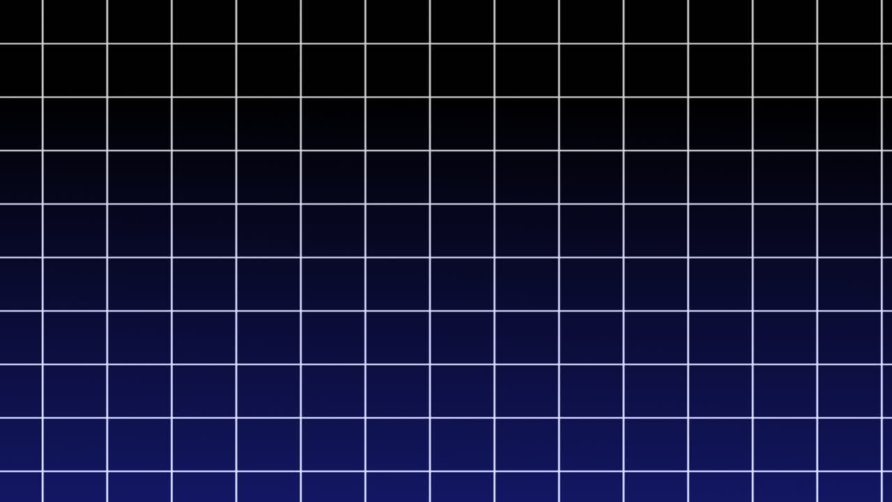 Seamless Loop of Geometric Grid Pattern with Gradient Background