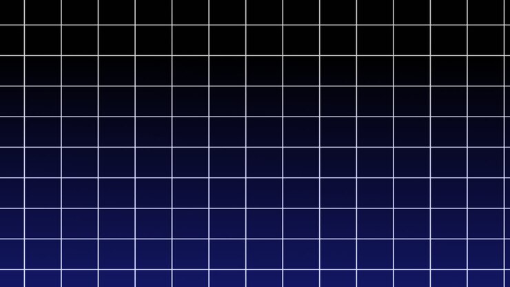 Seamless Loop of Geometric Grid Pattern with Gradient Background