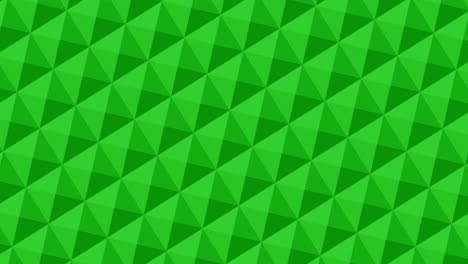 green triangular pattern background