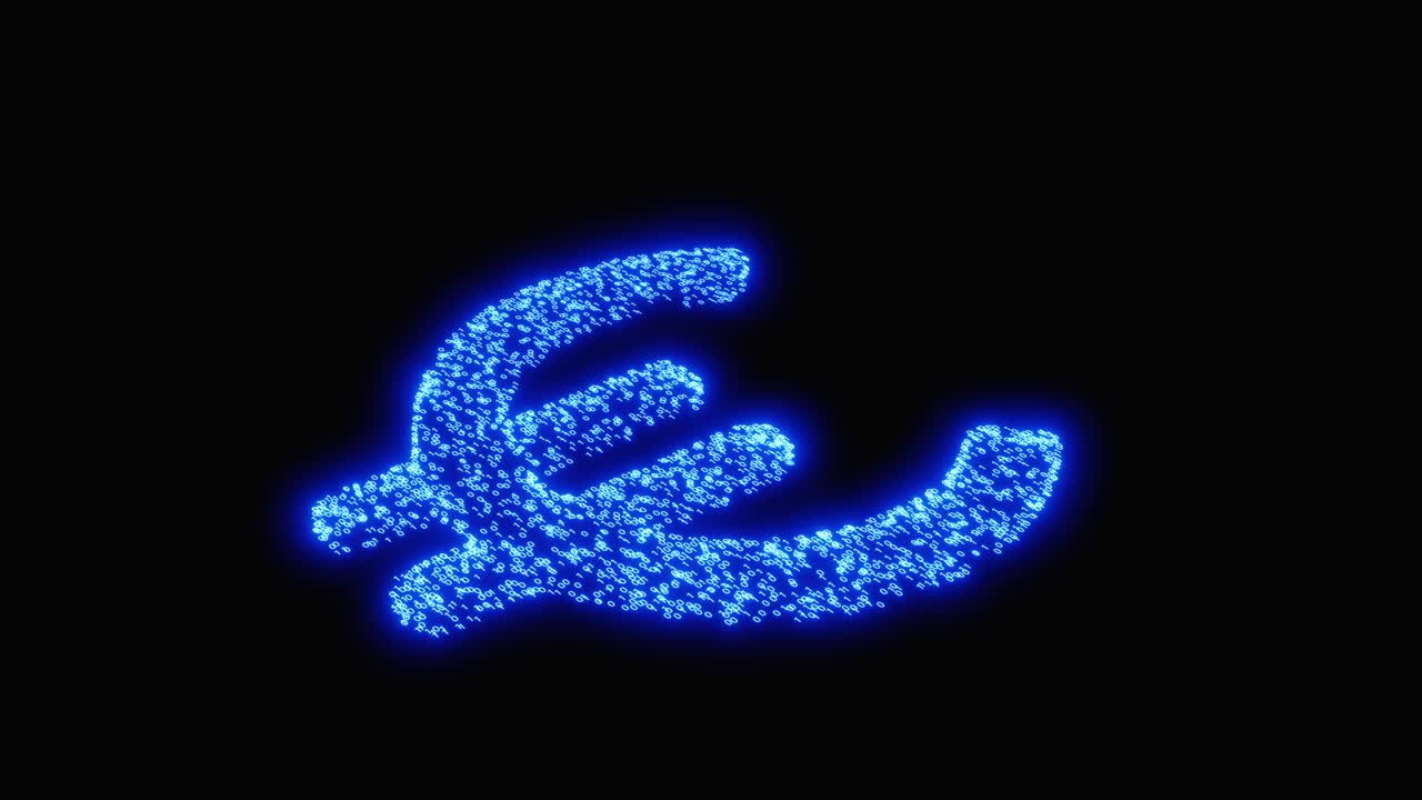 3D render. Crypto Euro concept. Major world currencies prepare for digitalization