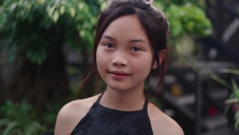 retrato de una muchacha joven