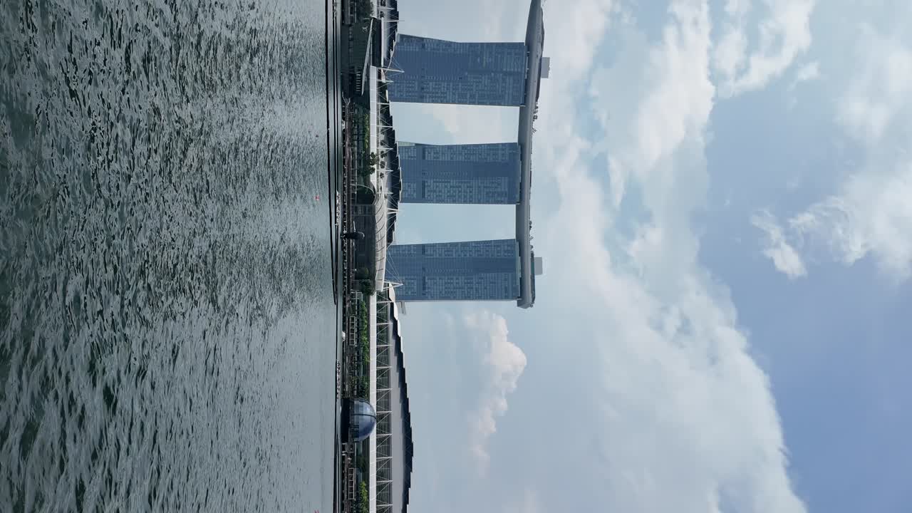 las arenas de la bahía de marina en singapur