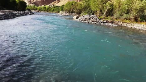 fresh water reservoir a pond river in hilly station of kargil ladakh