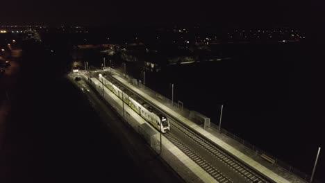 impresionantes tomas de video de trenes con drones