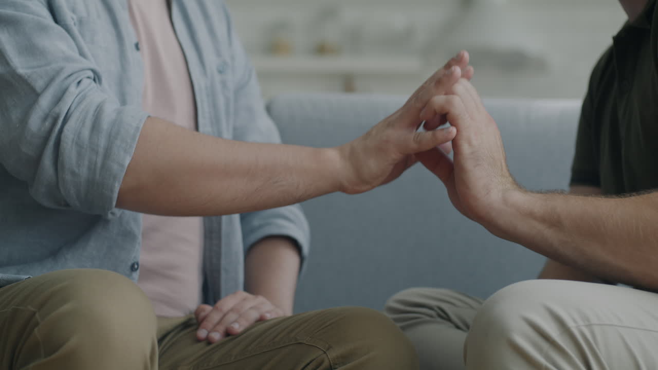 Men Supporting Each Other