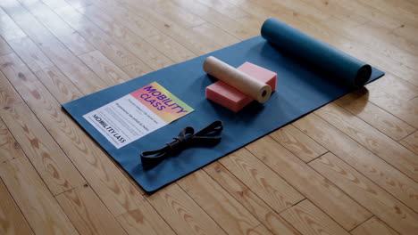 yoga mobility class equipment